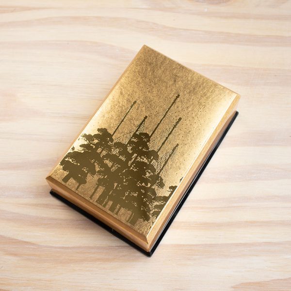 Gold Leaf Name Card Holder